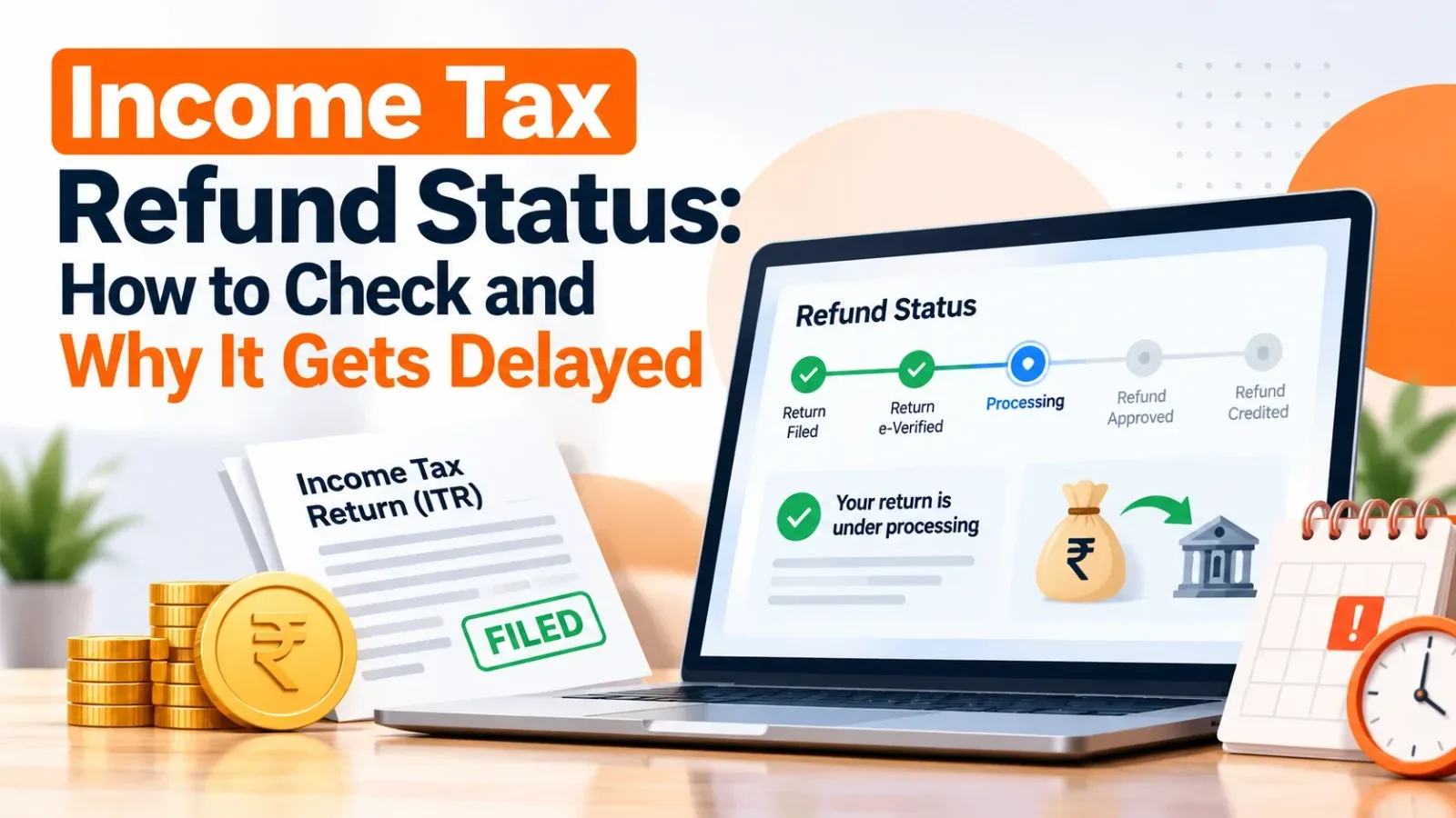 Income Tax Refund Status: How to Check and Why It Gets Delayed